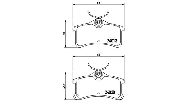 MAGNETI MARELLI Piduriklotsi komplekt,ketaspidur 363700483084